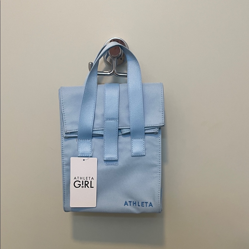 Athleta Girl Sky Blue lunch bag